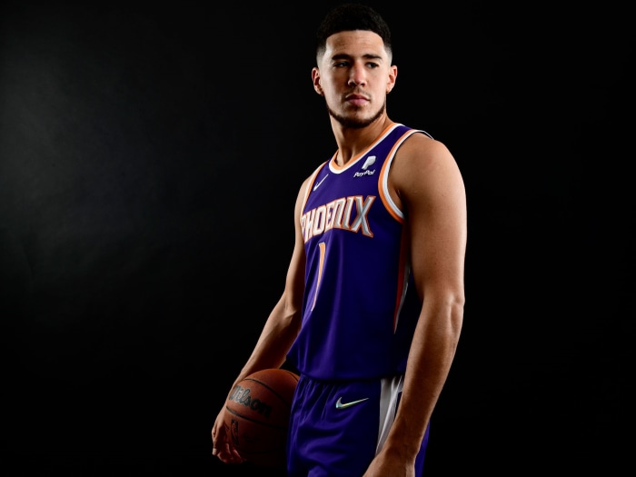 Devin Booker of the Phoenix Suns