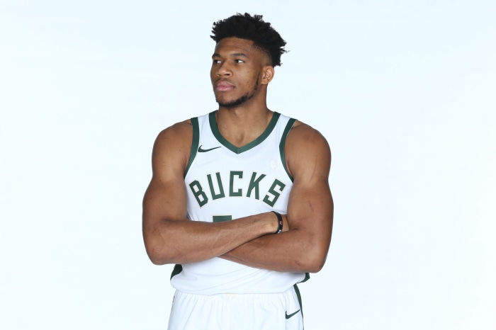 Giannis Antetokounmpo from Milwaukee Bucks