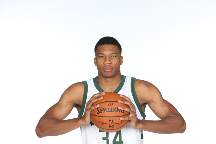 Giannis Antetokounmpo of the Milwaukee Bucks