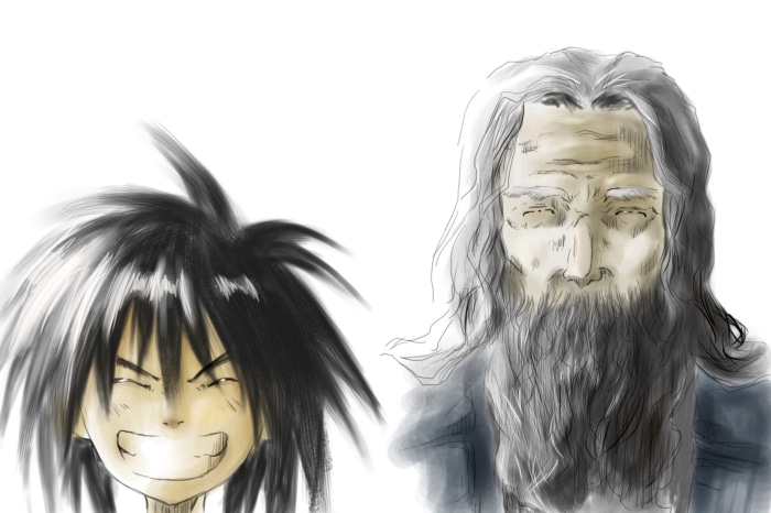 Jin Kanzaki and Gorou Kanzaki from Zetman