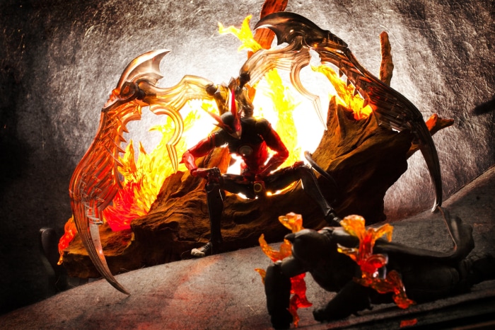 Zetman Jin Kanzaki in fiery scene