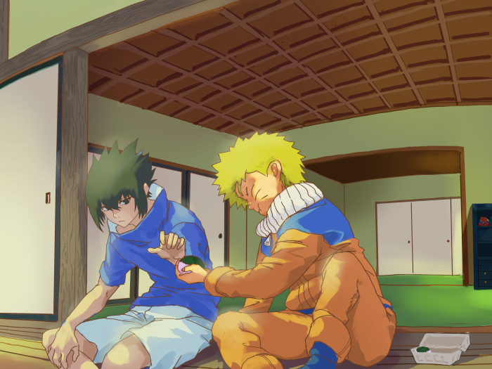Sasuke and Naruto from Naruto 4K