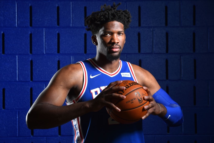 Joel Embiid of the Philadelphia 76ers