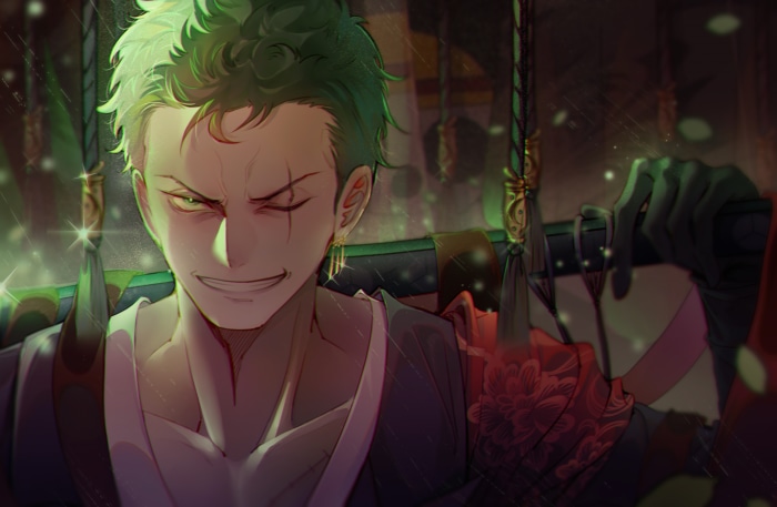 Roronoa Zoro from One Piece Artwork
