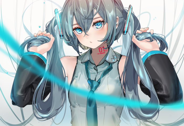 Hatsune Miku from Vocaloid