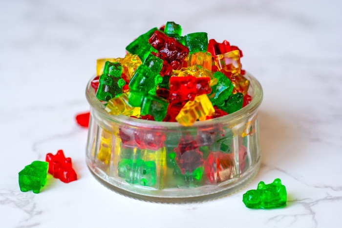 Gummy Bears in a Jar