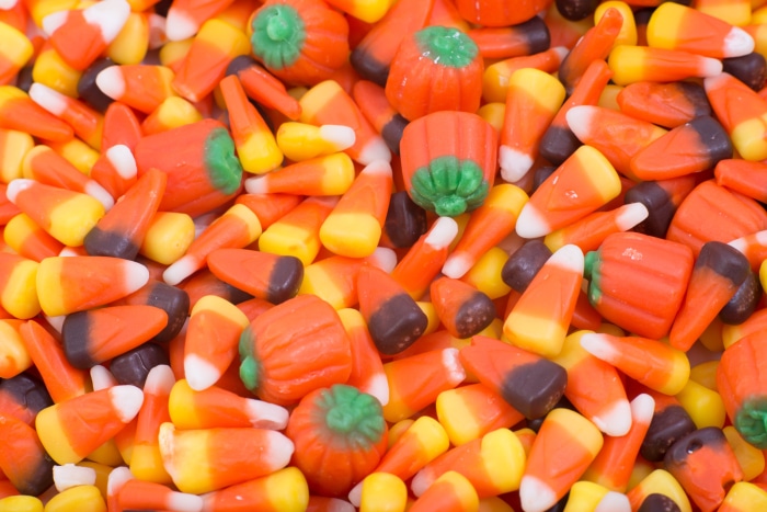 Candy Corn and Pumpkin Candies