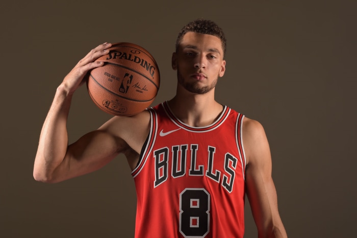 Zach LaVine of the Chicago Bulls