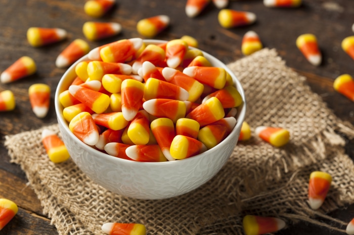 Bowl of Candy Corn 4K