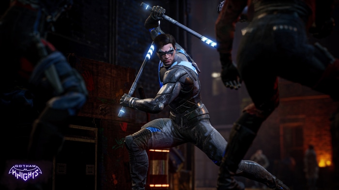 Nightwing from Gotham Knights in 4K