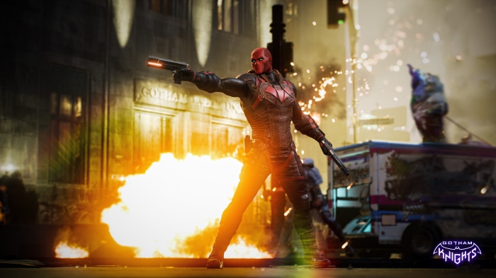 Red Hood from Gotham Knights in 4K