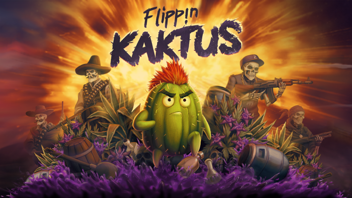Flippin Kaktus Skeleton Bandits and Cactus