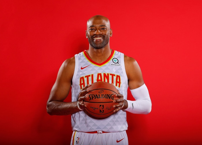 Vince Carter of the Atlanta Hawks