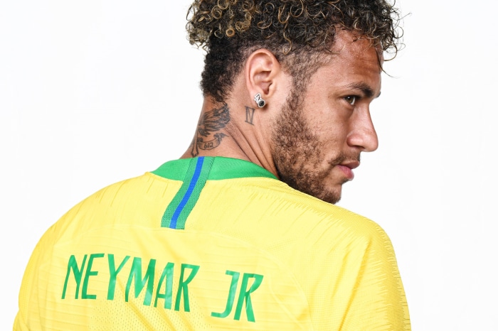 Neymar Jr. of the Brazil National Football Team