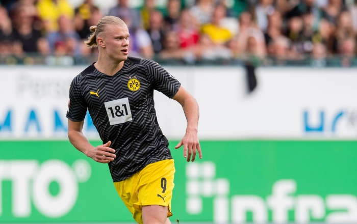 Erling Haaland from Borussia Dortmund
