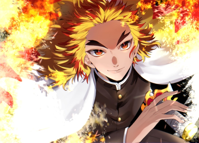 Kyojuro Rengoku from Demon Slayer: Kimetsu No Yaiba