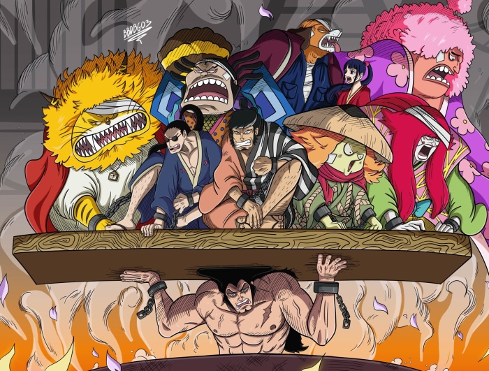 One Piece: Kozuki Oden and the Scabbards