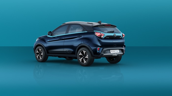 Tata Nexon EV electric car rear view