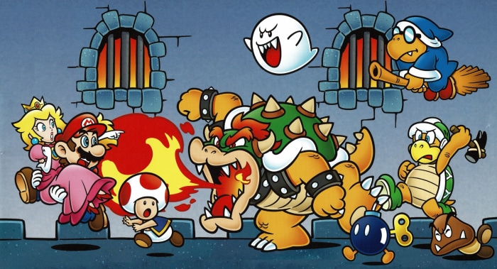 Super Mario Bros. Characters in Castle Battle