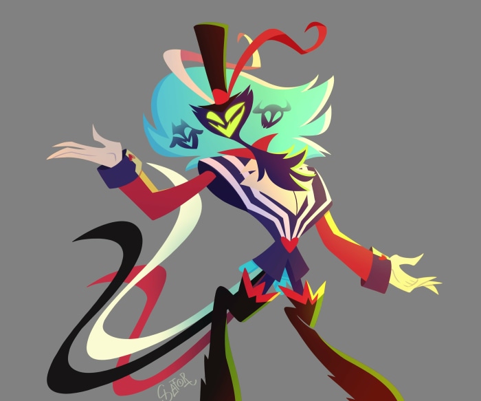 Asmodeus from Helluva Boss