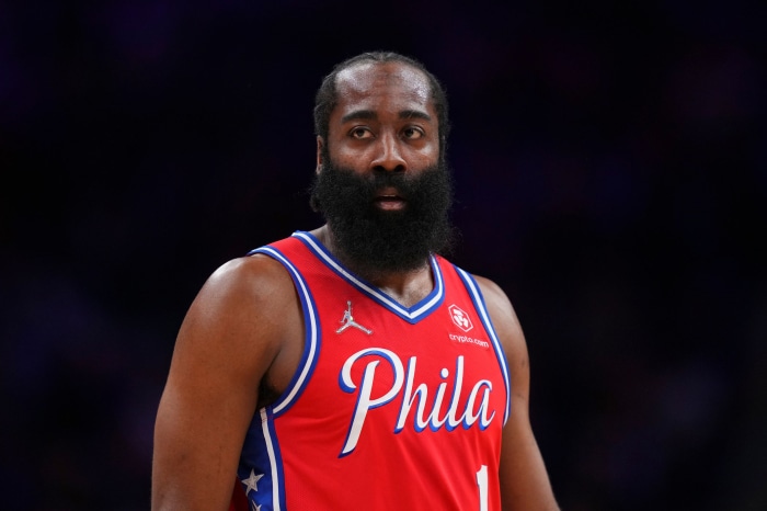 James Harden of the Philadelphia 76ers