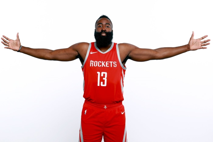 James Harden of the Houston Rockets
