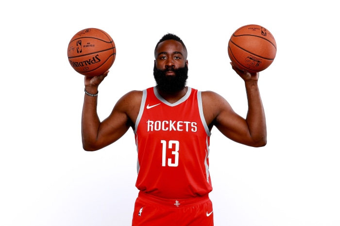 James Harden of the Houston Rockets