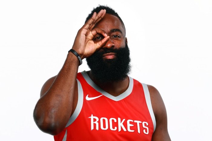 James Harden of the Houston Rockets