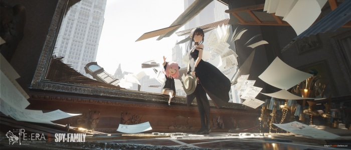 Anya and Yor Forger from Spy x Family