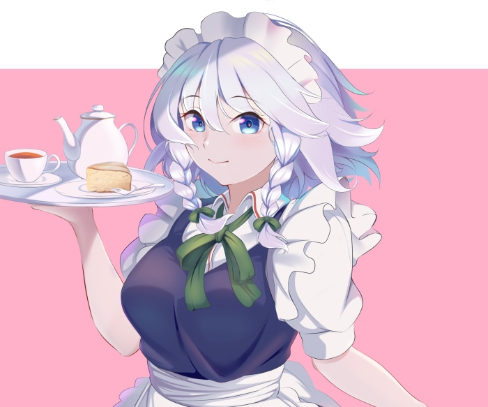 Sakuya Izayoi from Touhou 4K