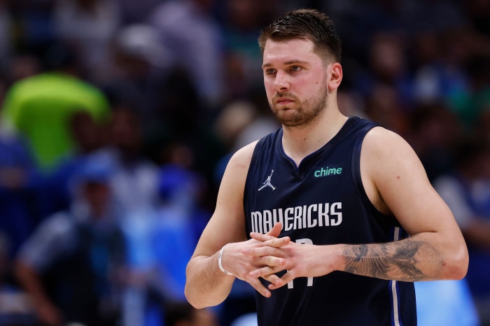 Luka Dončić of the Dallas Mavericks
