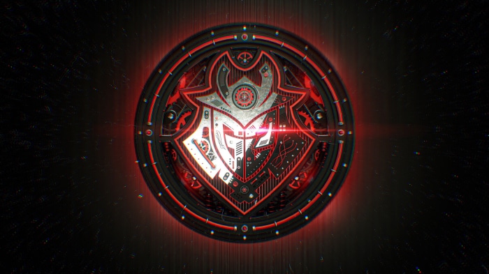 G2 Esports metallic logo