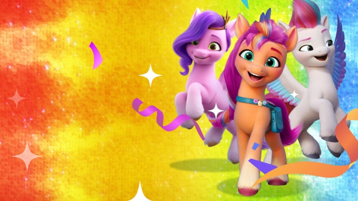Sunny Starscout, Pipp Petals, and Zipp Storm from My Little Pony
