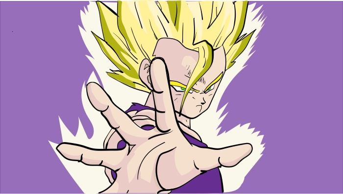 Gohan SSJ2 from Dragon Ball