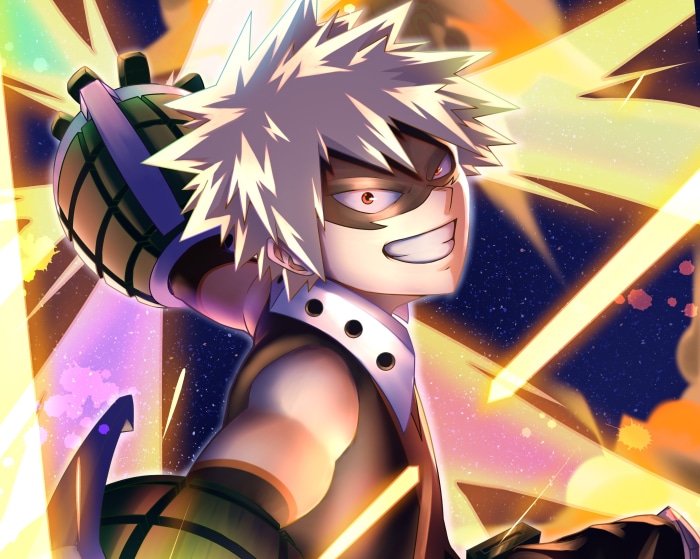Katsuki Bakugou from My Hero Academia