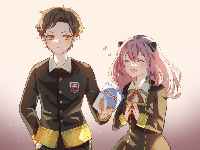 Anya Forger and Damian Desmond from Spy X Family