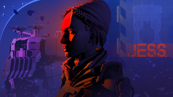 Jess from a Sci-Fi Game