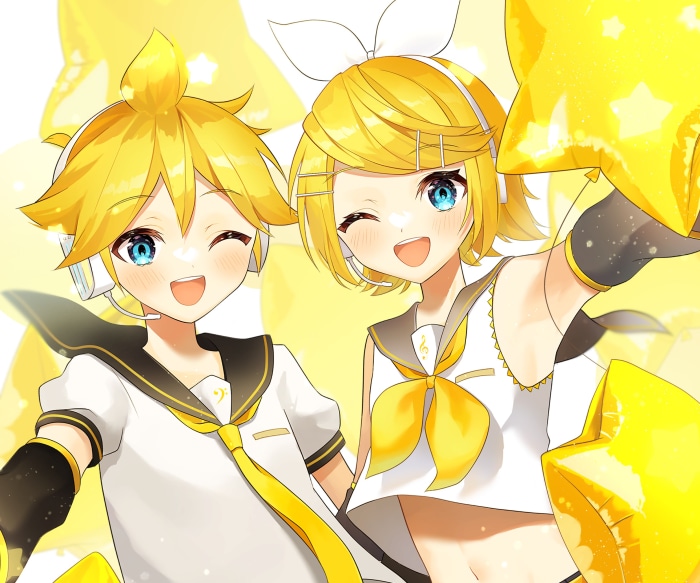 Len and Rin Kagamine from Vocaloid