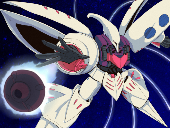 AMX-004 Qubeley in space