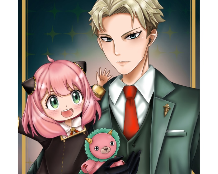 Anya and Loid Forger from Spy X Family 4K