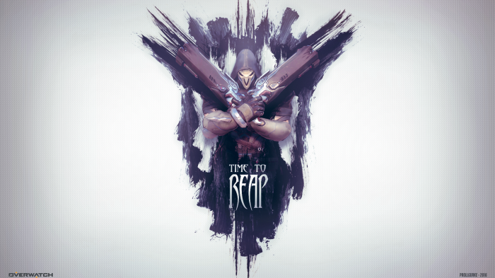 Reaper from Overwatch with guns