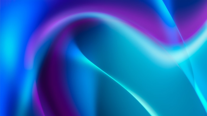 Abstract Blue and Purple Swirls