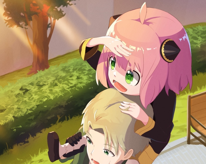 Anya Forger and Loid Forger from Spy X Family