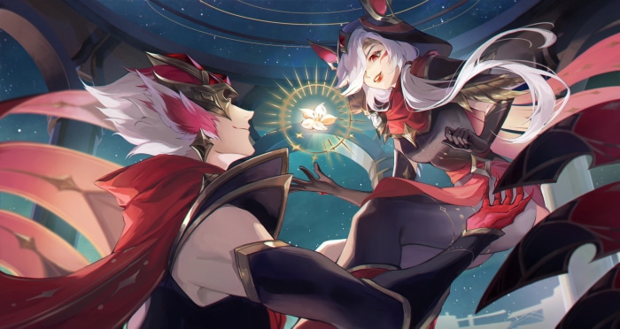 Xayah and Rakan from League of Legends
