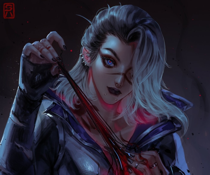 Fade from Valorant fanart