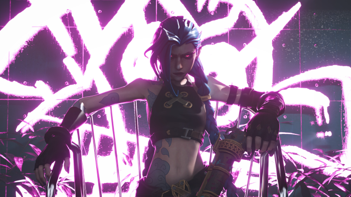 Jinx from League of Legends 4K