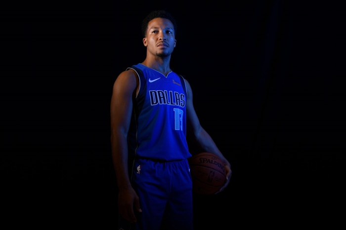 Jalen Brunson of the Dallas Mavericks