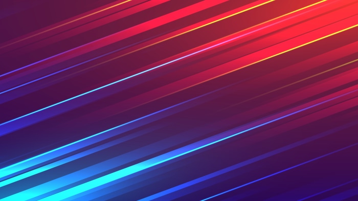Abstract Diagonal Light Streaks