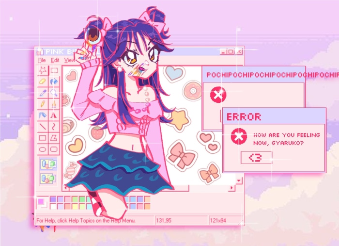 Girl from Pink Box