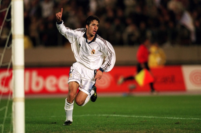 Raúl González Blanco in Real Madrid uniform